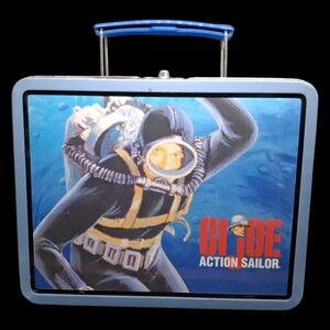 GI Joe Action Sailor Metal Box